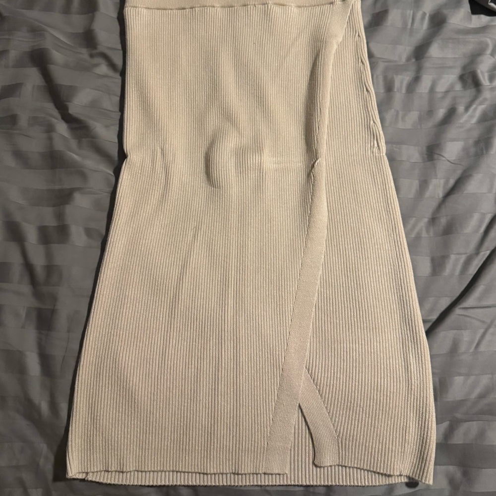 Abercrombie wrap skirt with slit